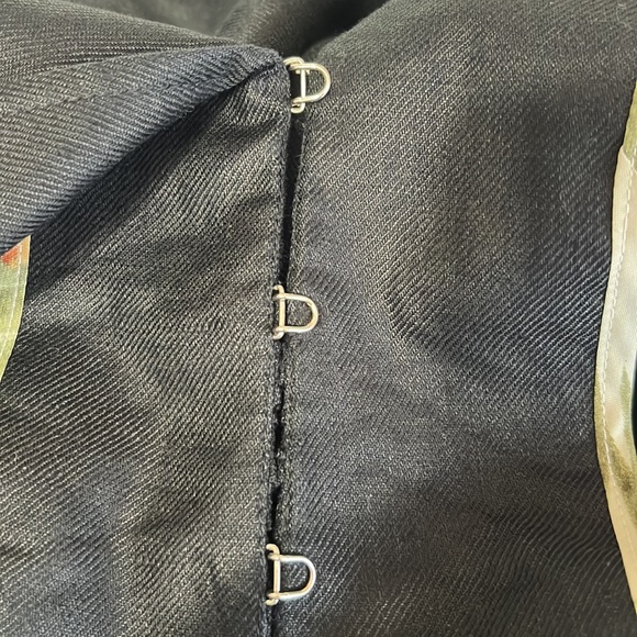 Worthington Linen Black Blazer Size 10 - Picture 4 of 6